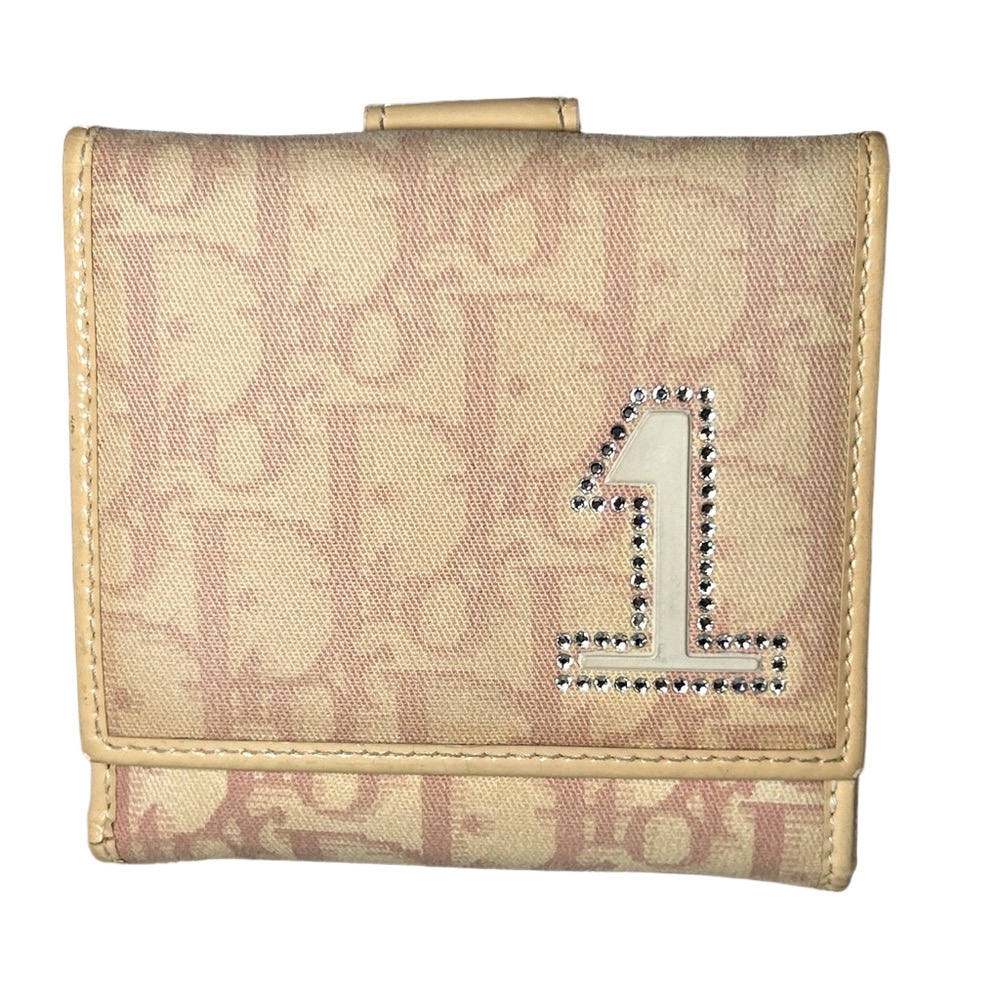 300. Christian Dior "No. 1" trifold wallet w/coa